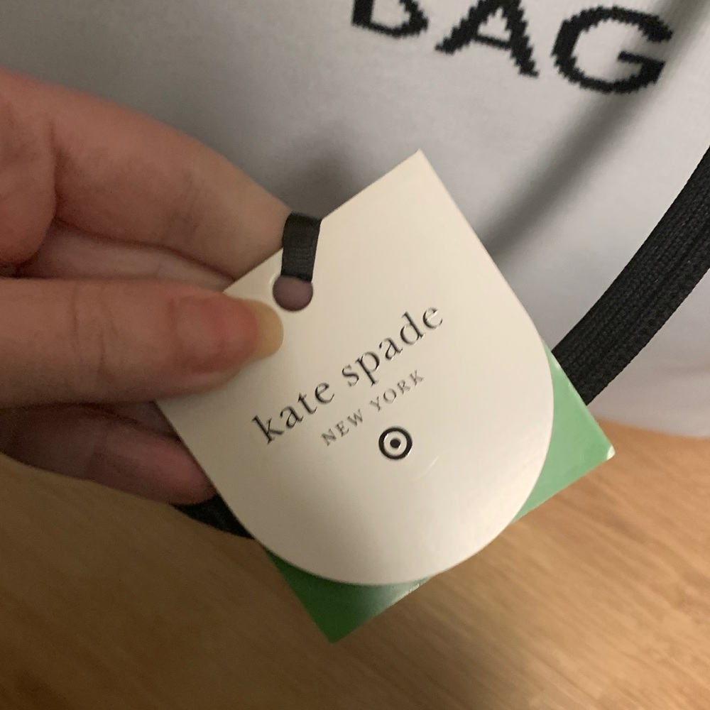 Kate Spade Monochrome Text Tote - Picture 5 of 5